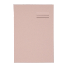 A4 Exercise Book 64 Page, 8mm Ruled With Margin, Buff - Pack of 50